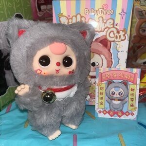 Baby three Billionaire cat - Grey Cat